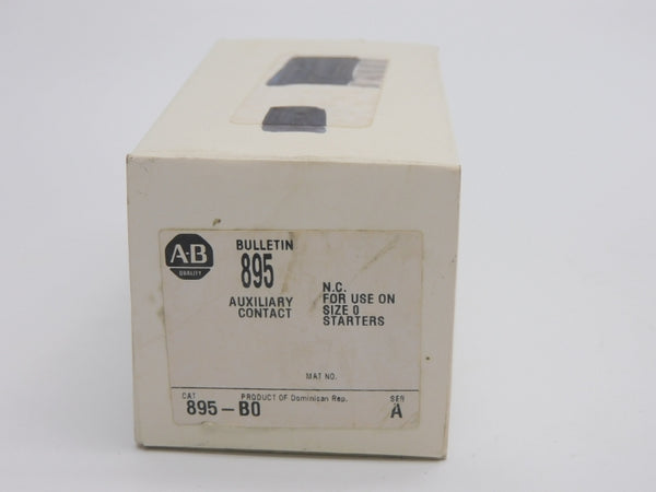 ALLEN BRADLEY 895-B0 SER. A (WH) NSMP
