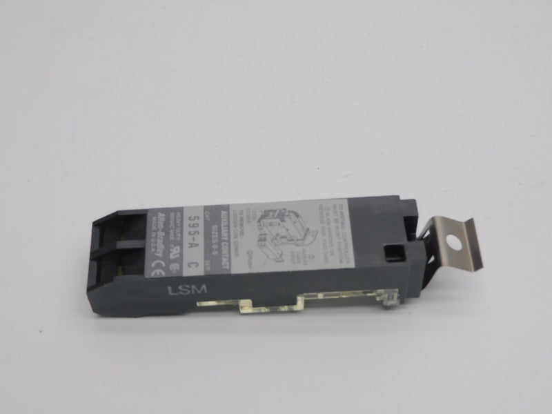 ALLEN BRADLEY 595-A SER. C 600VAC (GY/BL) NSMP