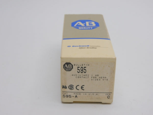 ALLEN BRADLEY 595-A SER. C 600VAC (GY/BL) NSMP