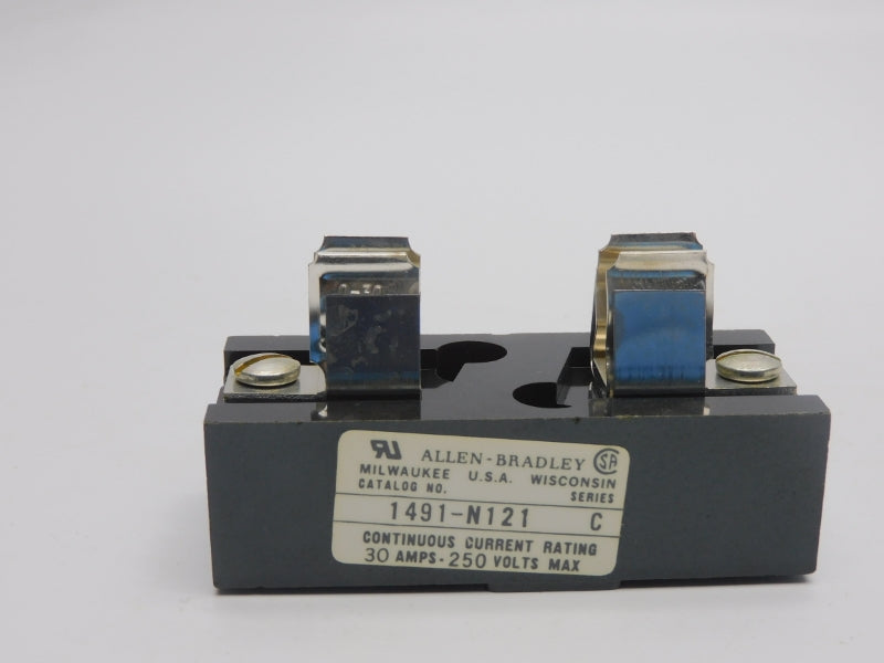 ALLEN BRADLEY 1491-N121 SER. C 250V 30A (BK/YL) NSMP