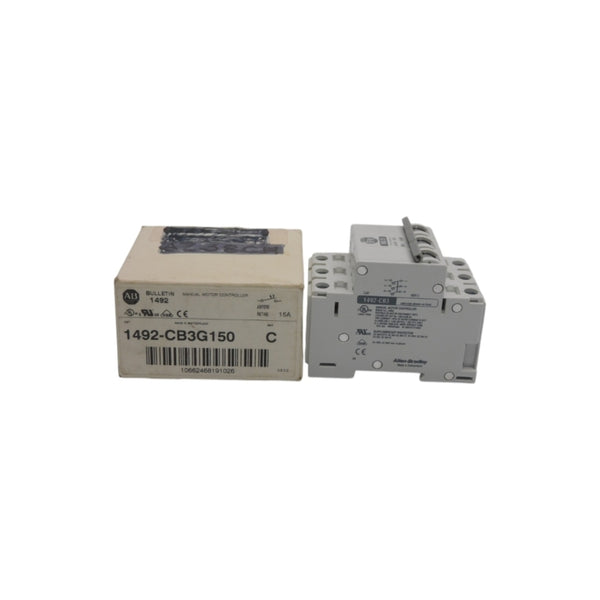 ALLEN BRADLEY 1492-CB3G150 SER. C 277V 15A (WH) NSMP