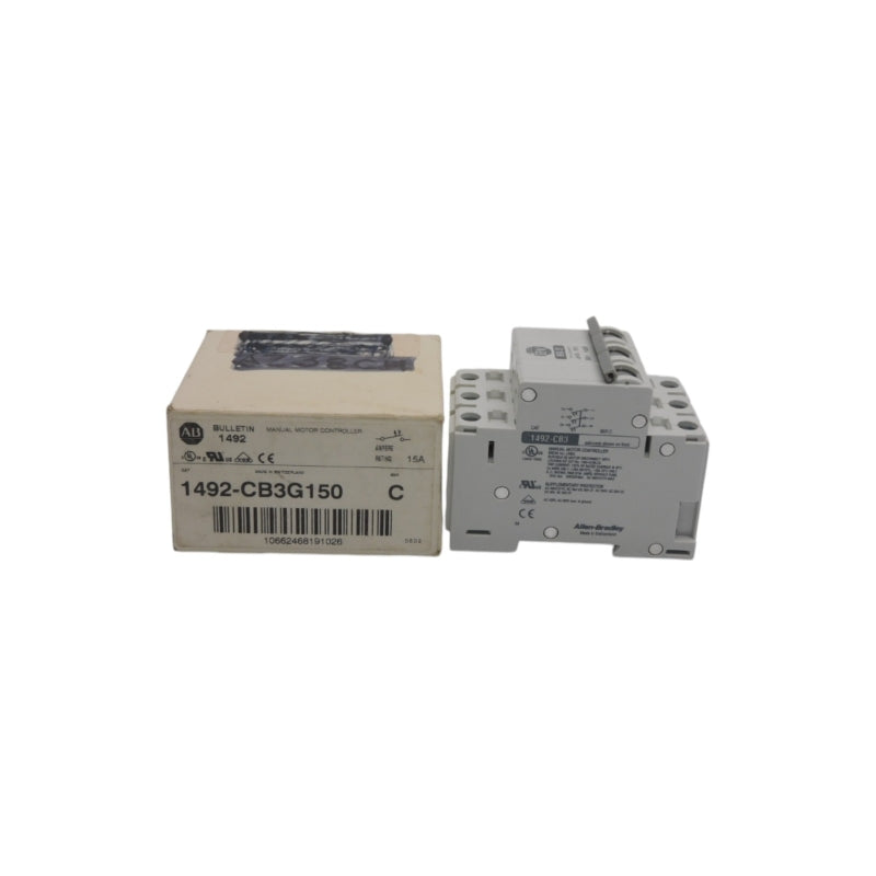 ALLEN BRADLEY 1492-CB3G150 SER. C 277V 15A (WH) NSMP