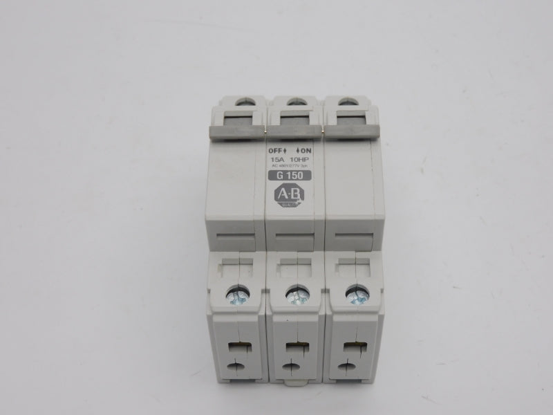 ALLEN BRADLEY 1492-CB3G150 SER. C 277V 15A (WH) NSMP