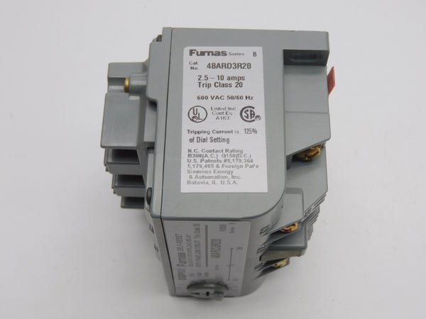 FURNAS 48ARD3R20 SER. B 600VAC 2.5-10A NSNP