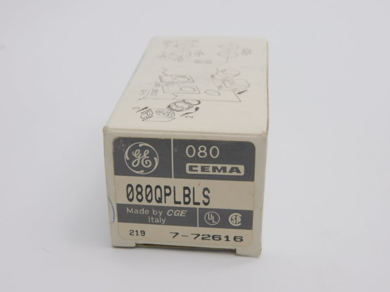 GENERAL ELECTRIC 080QPLBLS NSMP