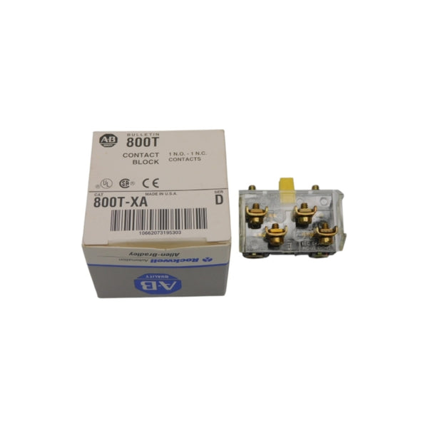 ALLEN BRADLEY 800T-XA SER. D (GY/BL) NSMP
