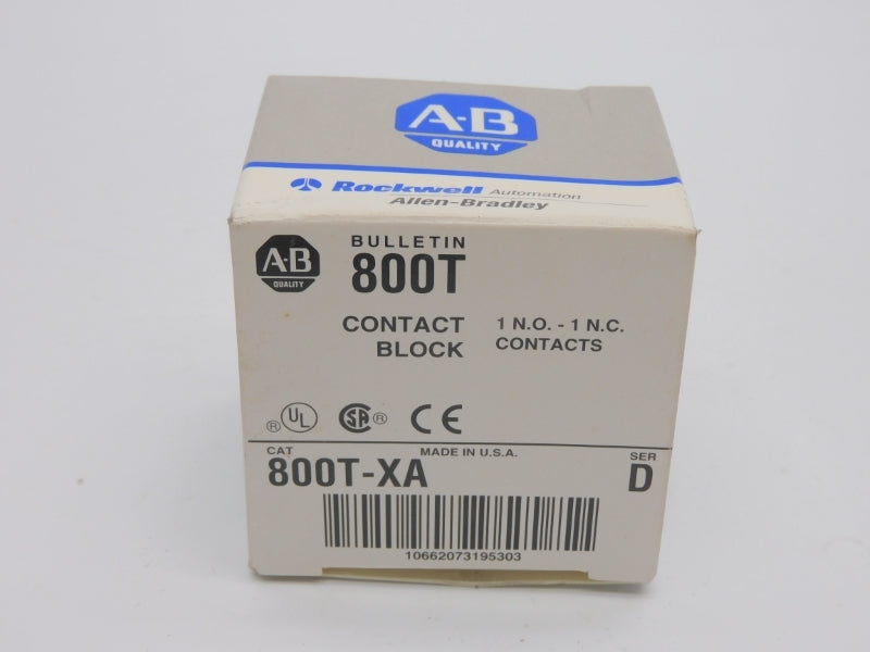 ALLEN BRADLEY 800T-XA SER. D (GY/BL) NSMP