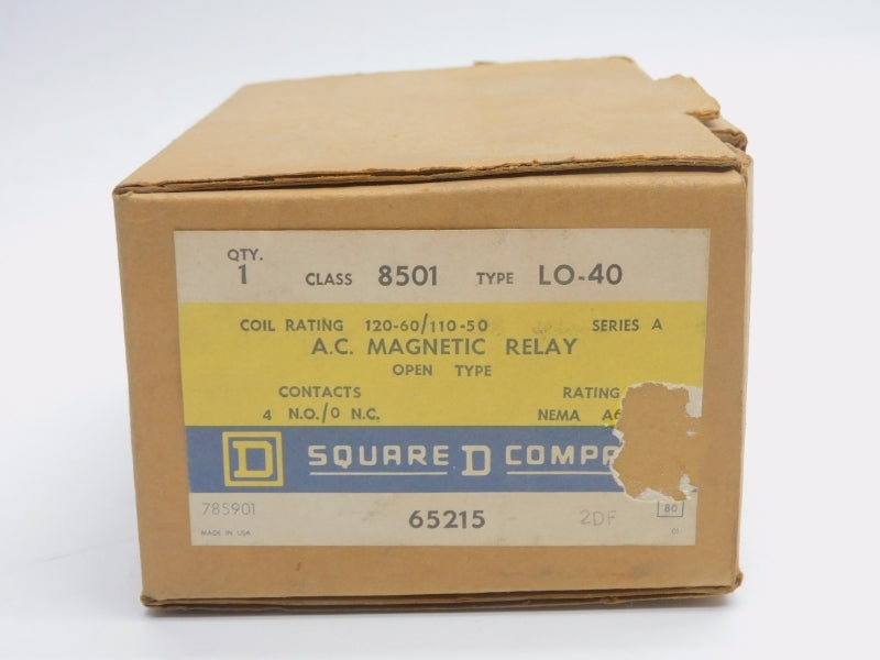 SQUARE D 8501LO40 SER. A 110/120V 60A NSMP