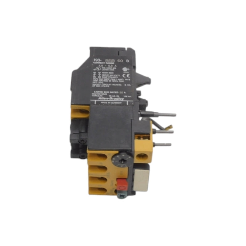 ALLEN BRADLEY 193-BSB60 SER. B 600V 4.0-6.0A NSNP