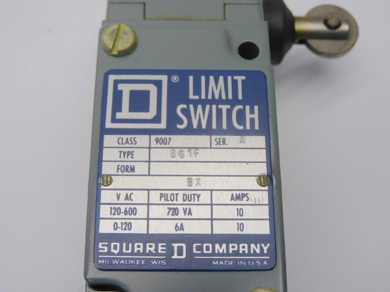 SQUARE D 9007B61F SER. A 120-600V 10A NSMP