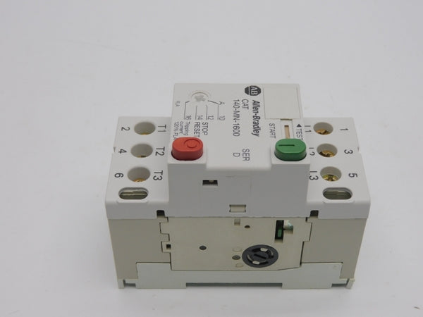ALLEN BRADLEY 140-MN-1600 SER. D 690V 10-16A (BR/WH) NSMP