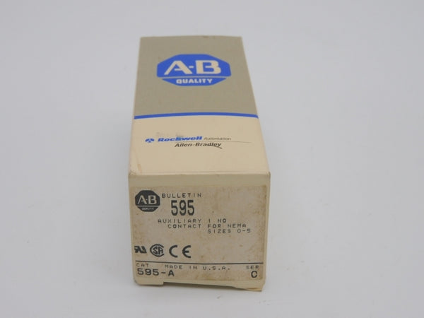 ALLEN BRADLEY 595-A SER. C 600VAC (GY/BL) NSMP