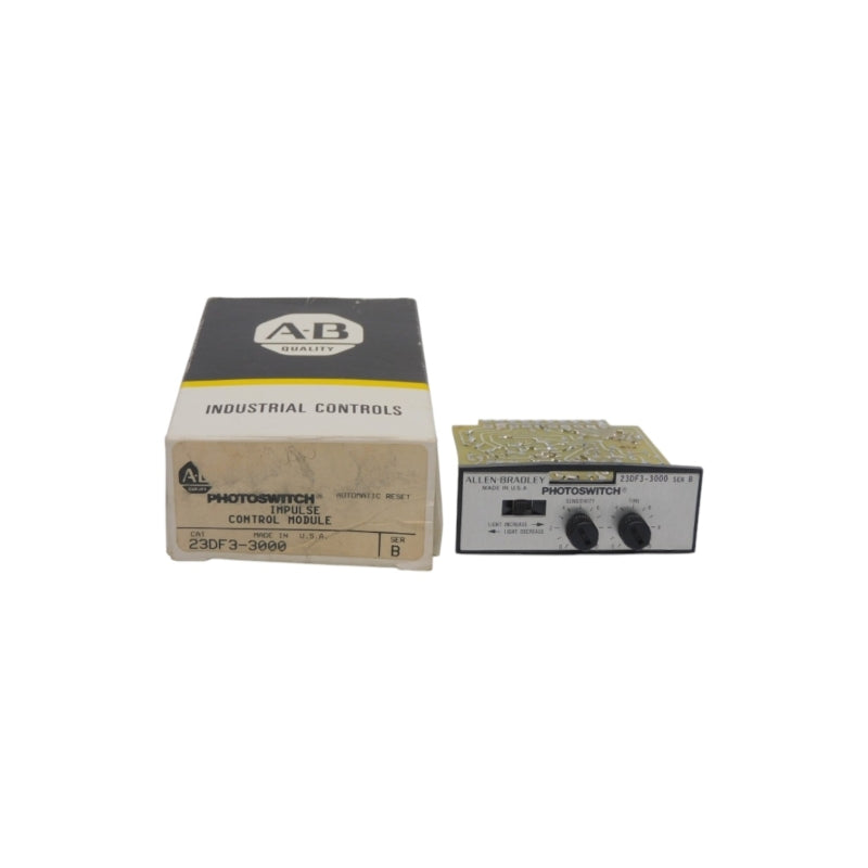 ALLEN BRADLEY 23DF3-3000 SER. B (BK/YL) NSMP