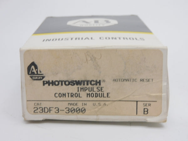ALLEN BRADLEY 23DF3-3000 SER. B (BK/YL) NSMP