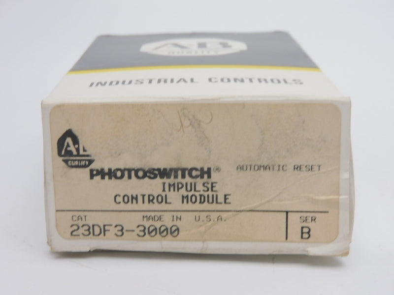 ALLEN BRADLEY 23DF3-3000 SER. B (BK/YL) NSMP