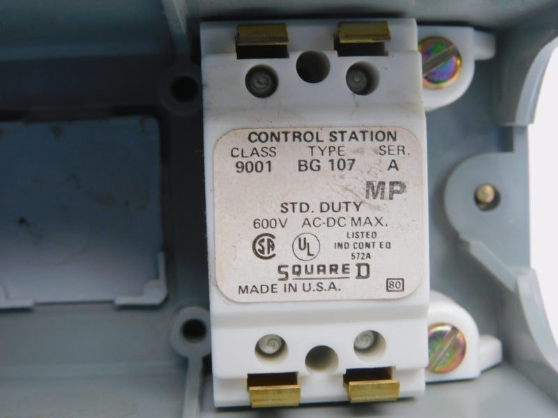 SQUARE D 9001BG107 SER. A 600VAC NSNP