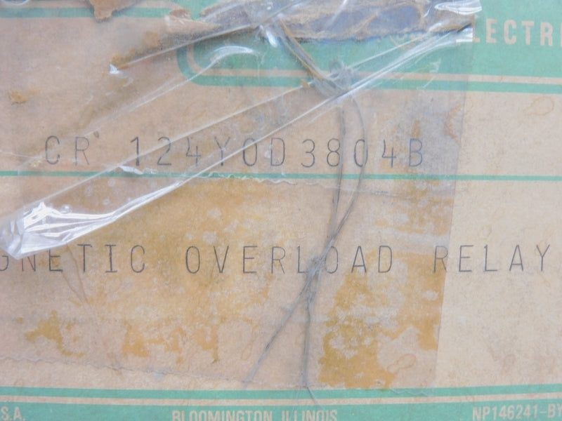 GENERAL ELECTRIC CR124Y0D3804B SER. A 575V 6A NSMP