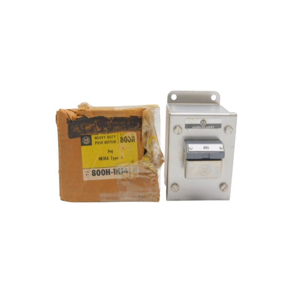 ALLEN BRADLEY 800H-1HJ4 SER. N (BR/YL) NSMP
