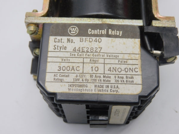 WESTINGHOUSE BFD40 300VAC 10A NSMP