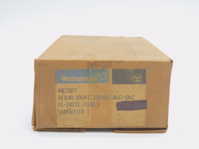 WESTINGHOUSE BFD40 300VAC 10A NSMP