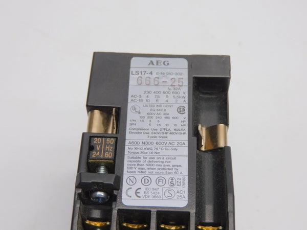 AEG 910-302-666-25 20/24V 32A NSNP