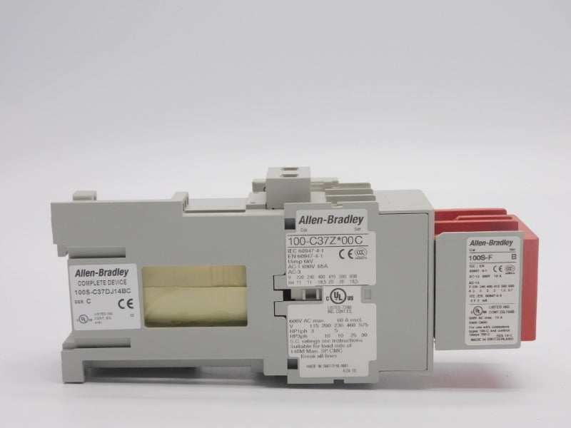 ALLEN BRADLEY 100S-C37DJ14BC SER. C 24VDC 65A NSNP