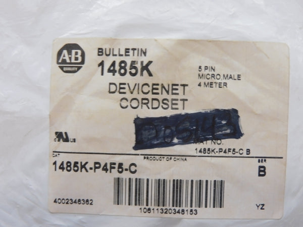 ALLEN BRADLEY 1485K-P4F5-C SER. B NSMP
