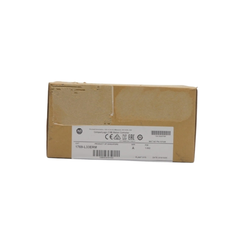 ALLEN BRADLEY 1769-L33ERM SER. A F/W 1.002 DATE: 2016 NSFS