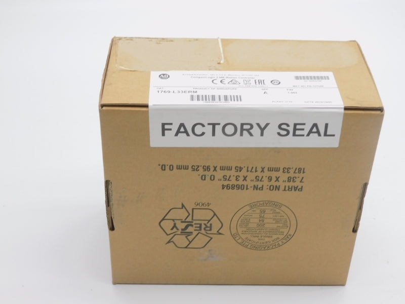 ALLEN BRADLEY 1769-L33ERM SER. A F/W 1.002 DATE: 2016 NSFS