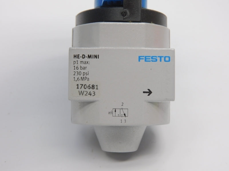 FESTO HE-D-MINI 170681 230PSI NSMP