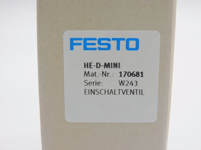 FESTO HE-D-MINI 170681 230PSI NSMP