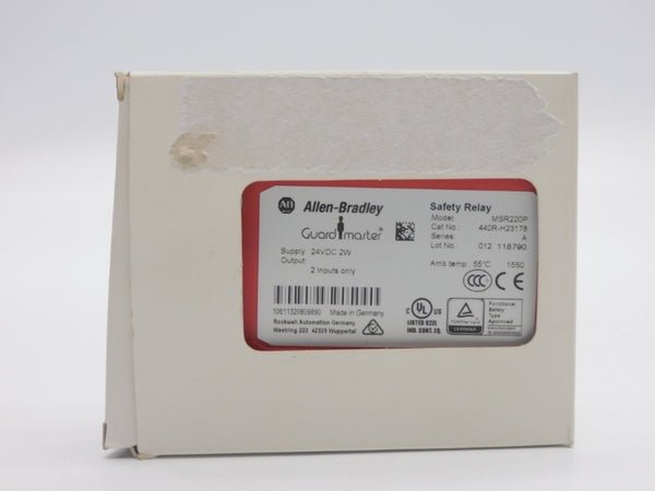 ALLEN BRADLEY 440R-H23178 SER. A 24VDC (WH) NSMP