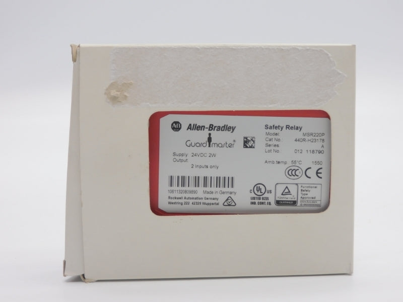 ALLEN BRADLEY 440R-H23178 SER. A 24VDC (WH) NSMP
