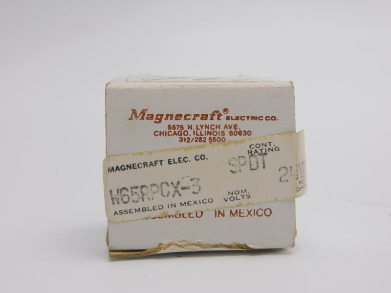 MAGNECRAFT W65RPCX-3 24VDC 10A NSMP