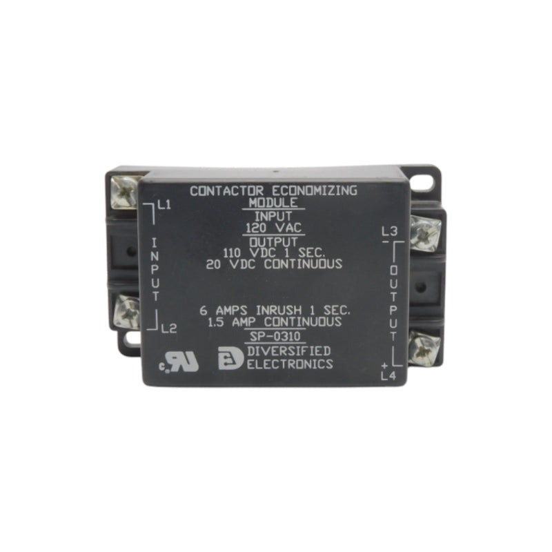 DIVERSIFIED ELECTRONICS SP-0310 120VAC 6A UNMP