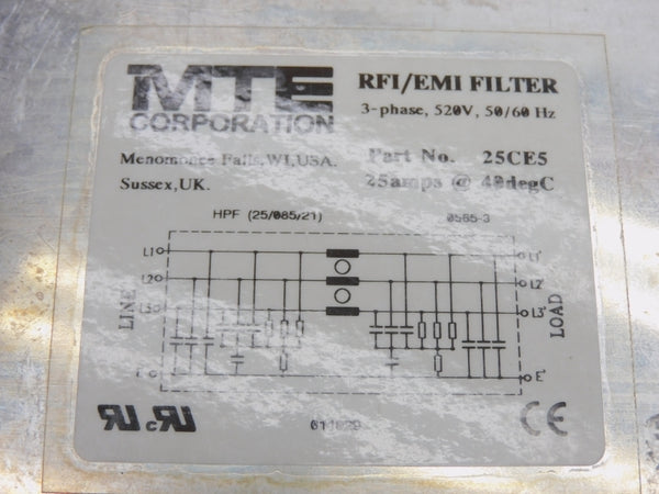 MTE 25CE5 520V 25A NSNP