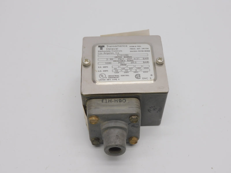 TRANSAMERICA DELAVAL E1H-H90 480V 10A 3-90PSI NSNP