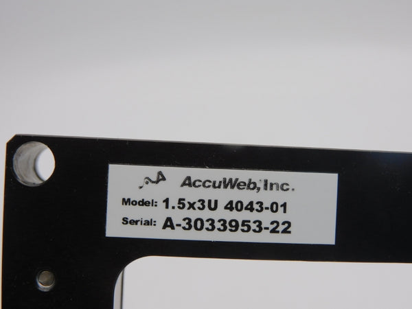 ACCUWEB 1.5X3U 4043-01 NSNP