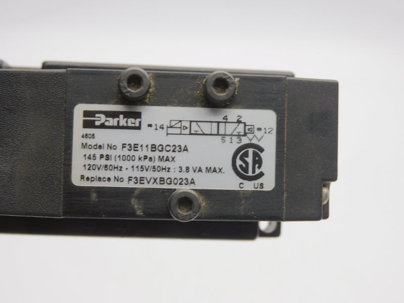 PARKER F3E11BGC23A 115/120V 145PSI NSNP