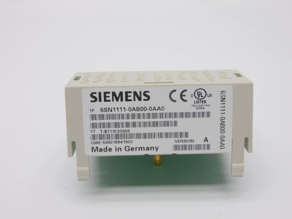 SIEMENS 6SN1111-0AB00-0AA0 VER. A NSMP