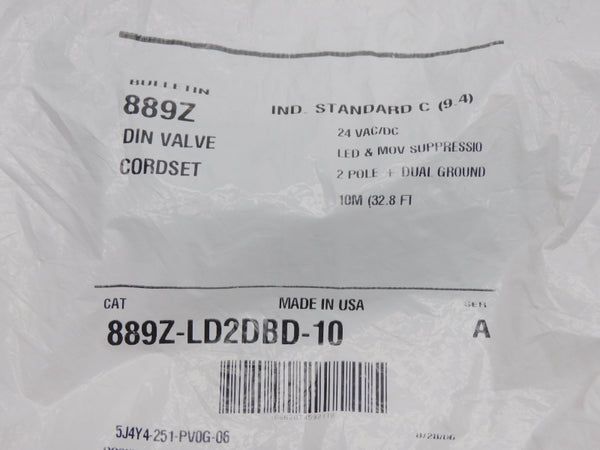 ALLEN BRADLEY 889Z-LD2DBD-10 SER. A 24VAC/DC NSMP