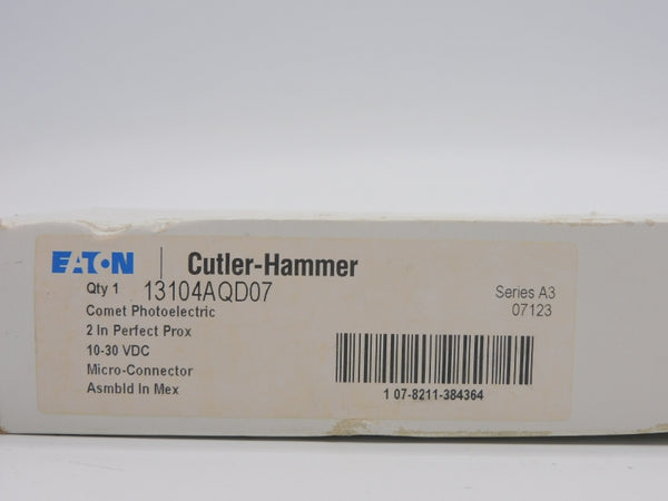 CUTLER-HAMMER 13104AQD07 SER. A3 10-30VDC NSMP