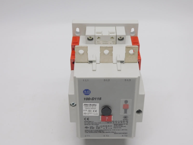 ALLEN BRADLEY 100S-D115D22BC SER. B 110/120V 250A (BR/WH) NSMP