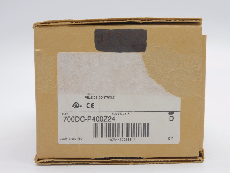 ALLEN BRADLEY 700DC-P400Z24 SER. D 24VDC 60A (BR/WH) NSMP