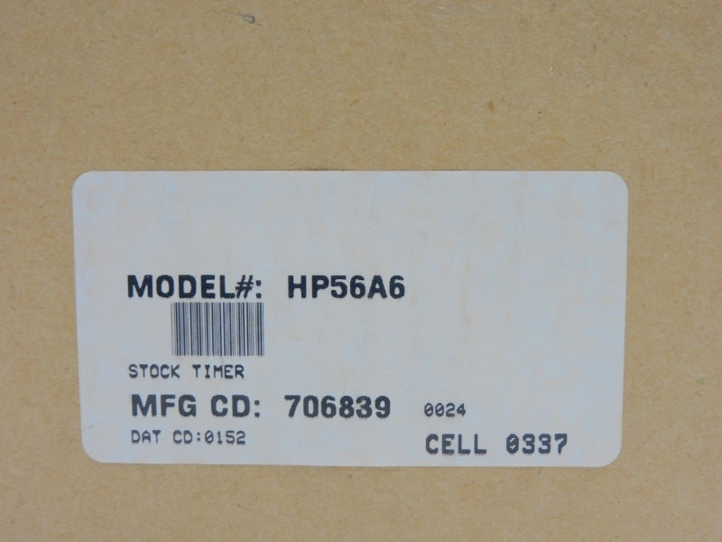 EAGLE SIGNAL HP56A6 120/240VAC 10/5A 60MIN NSMP