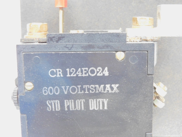 GENERAL ELECTRIC CR124E024 SER. A 600V NSMP