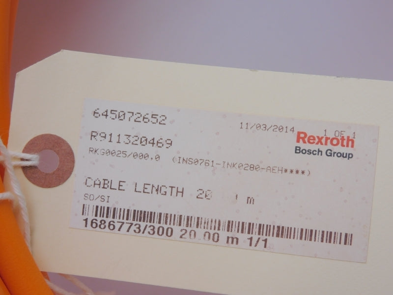 REXROTH RKG0025/000.0 R911320469 NSNP