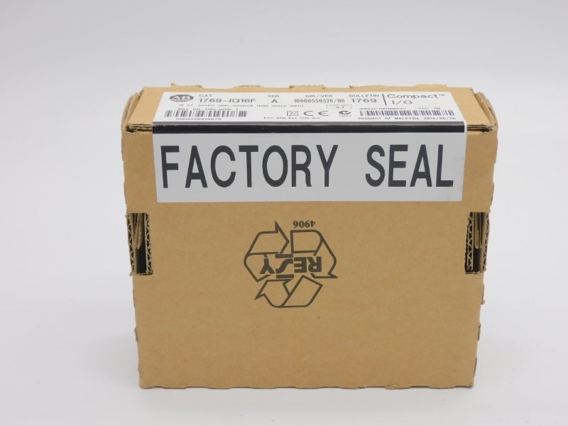 ALLEN BRADLEY 1769-IQ16F SER. A F/W 3.1 24VDC DATE: 2014 NSFS