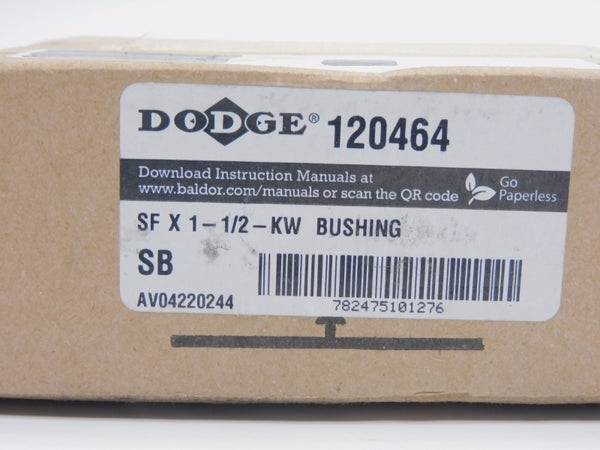 DODGE SFX-1-1/2-KW 120464 NSFS
