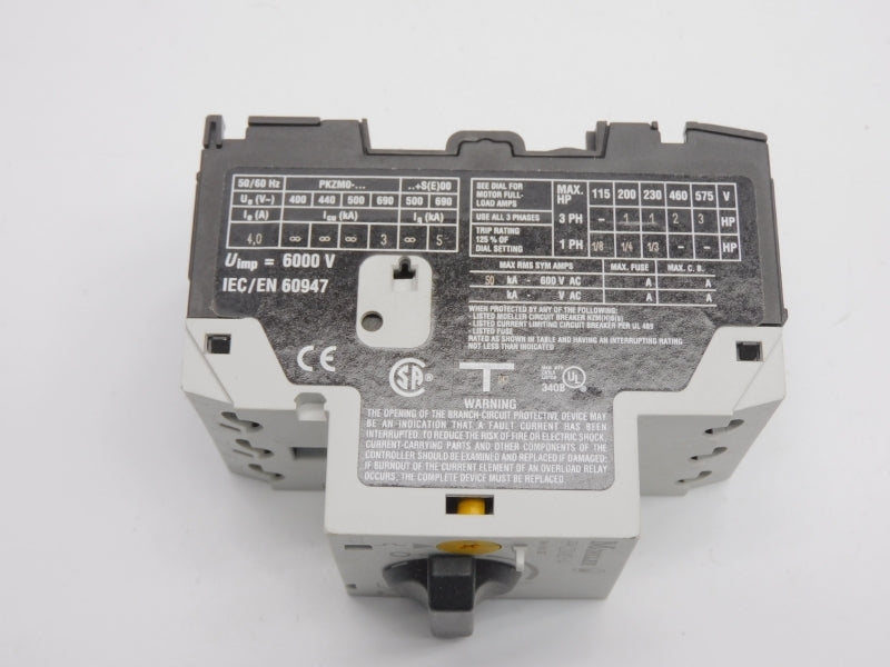 KLOCKNER MOELLER PKZM0-4 690V 2.5-4.0A NSNP